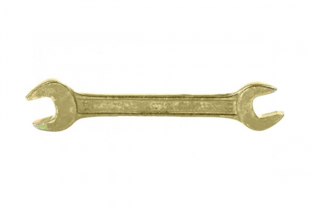 Рожковый ключ,12x13 мм, желтый цинк СИБРТЕХ 14305