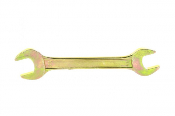Рожковый ключ, 20x22 мм, желтый цинк СИБРТЕХ 14312