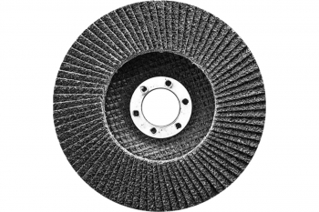 Круг лепестковый торцевой, конический (180x22.2 мм; P60) СИБРТЕХ 74096