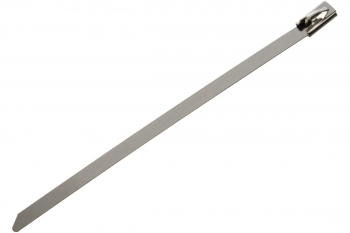 Хомуты СИБРТЕХ, 100 х 4,6 мм, нержавеющая сталь, 50 шт 45592