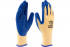 Трикотажные полиэфирные перчатки СИБРТЕХ латексное рельефное покрытие, размер 9 677525