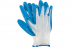 Полиэфирные перчатки СИБРТЕХ с синим нитрильным покрытием, размер 9, 13 класс вязки 678625